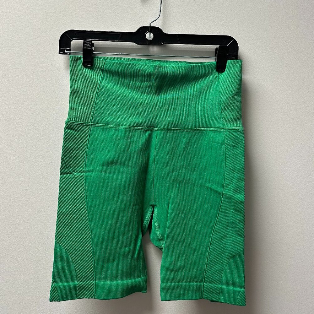 All in Motion Green Biker Shorts